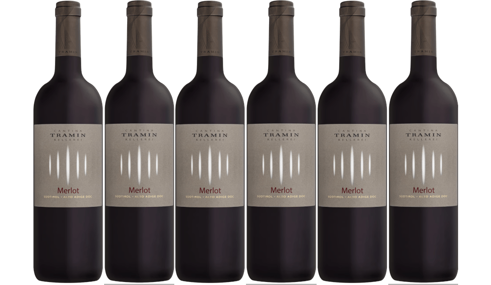 6er Paket Tramin Merlot DOC