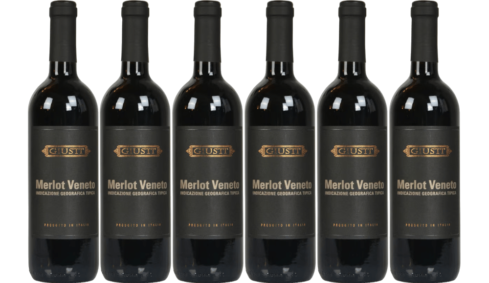 6er Paket Giusti Merlot IGT 