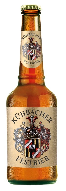 Bier Kühbacher Festbier Brauerei Kühbach Bier Flasche