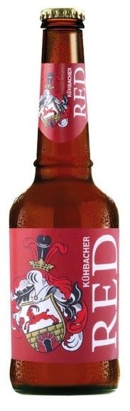 Bier Kühbacher RED Brauerei Kühbach Flasche