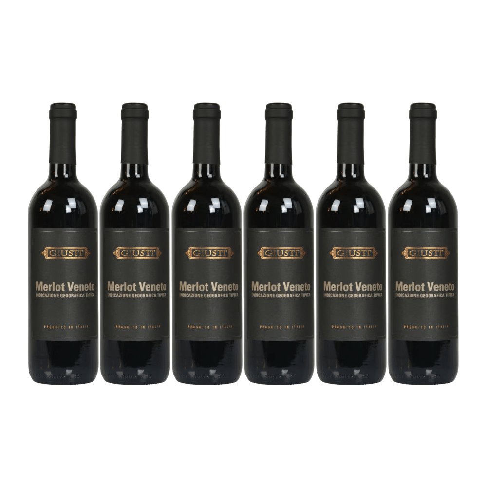 6er Paket Giusti Merlot IGT 