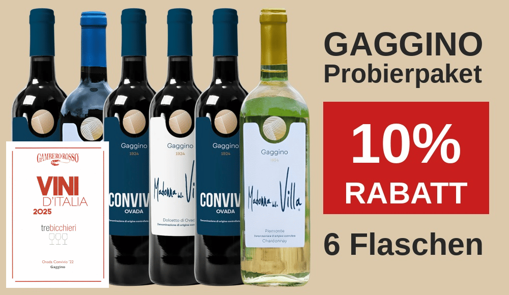 Gaggino 6er Probierpaket