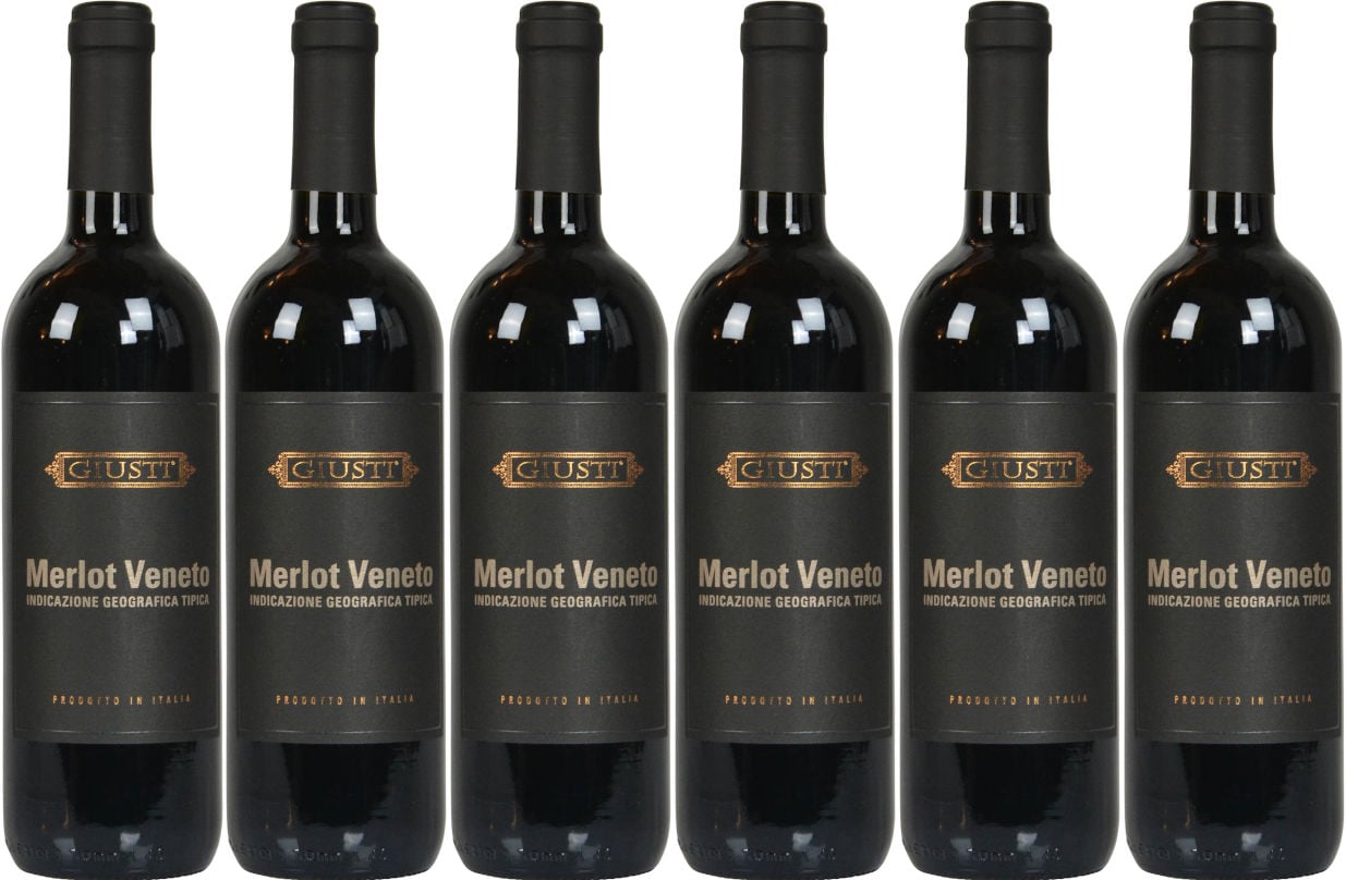 Weinpaket Giusti Merlot Veneto IGT