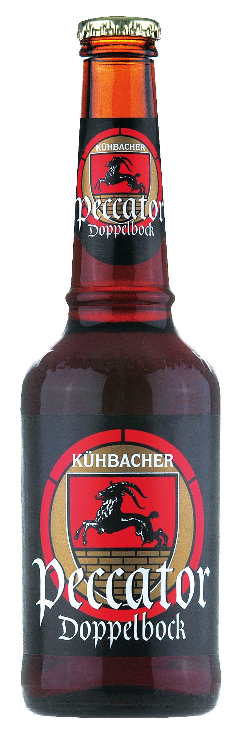 Bier Kühbacher Peccator Doppelbock Brauerei Kühbach Flasche