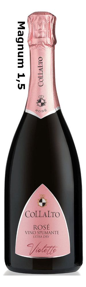 Rosé Spumante extra dry Violette 1,5l