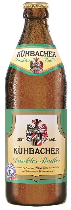 Bier Kühbacher dunkles Radler Brauerei Kühbach