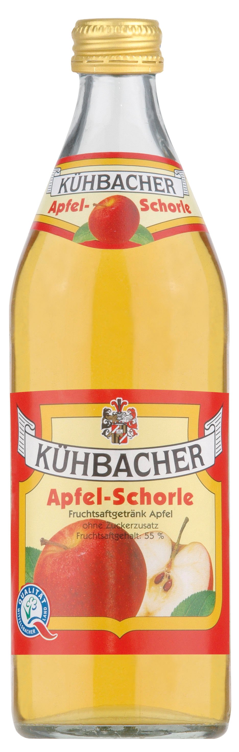 Kühbacher Apfelschorle 0,5 l