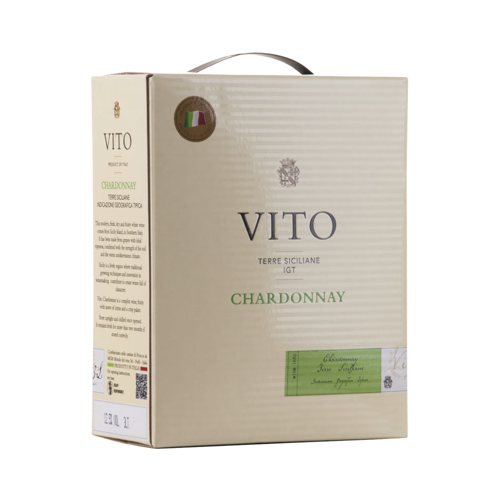 Vito Bianco IGT Terre Siciliana Bag in Box