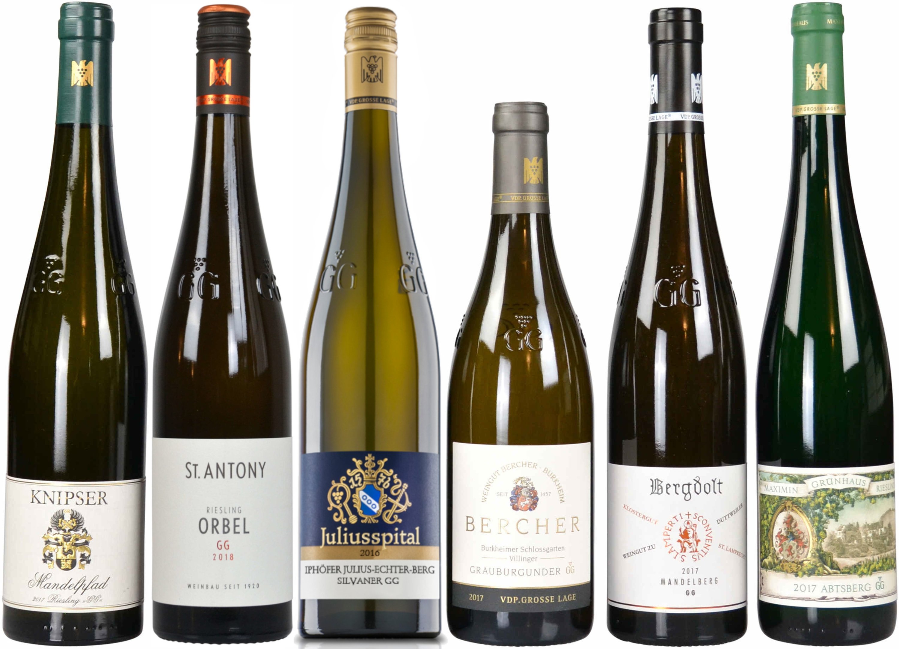 Großes Gewächs Paket weiß - 6 Flaschen
