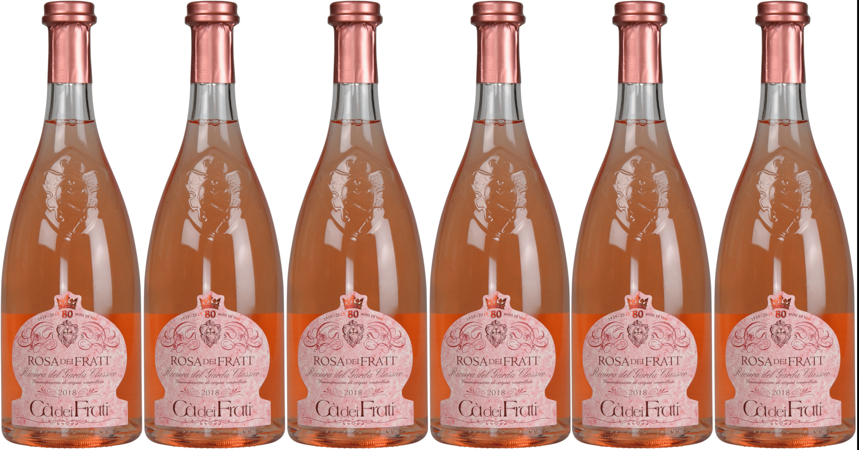 6er Paket Cá dei Frati Rosa DOC 2021